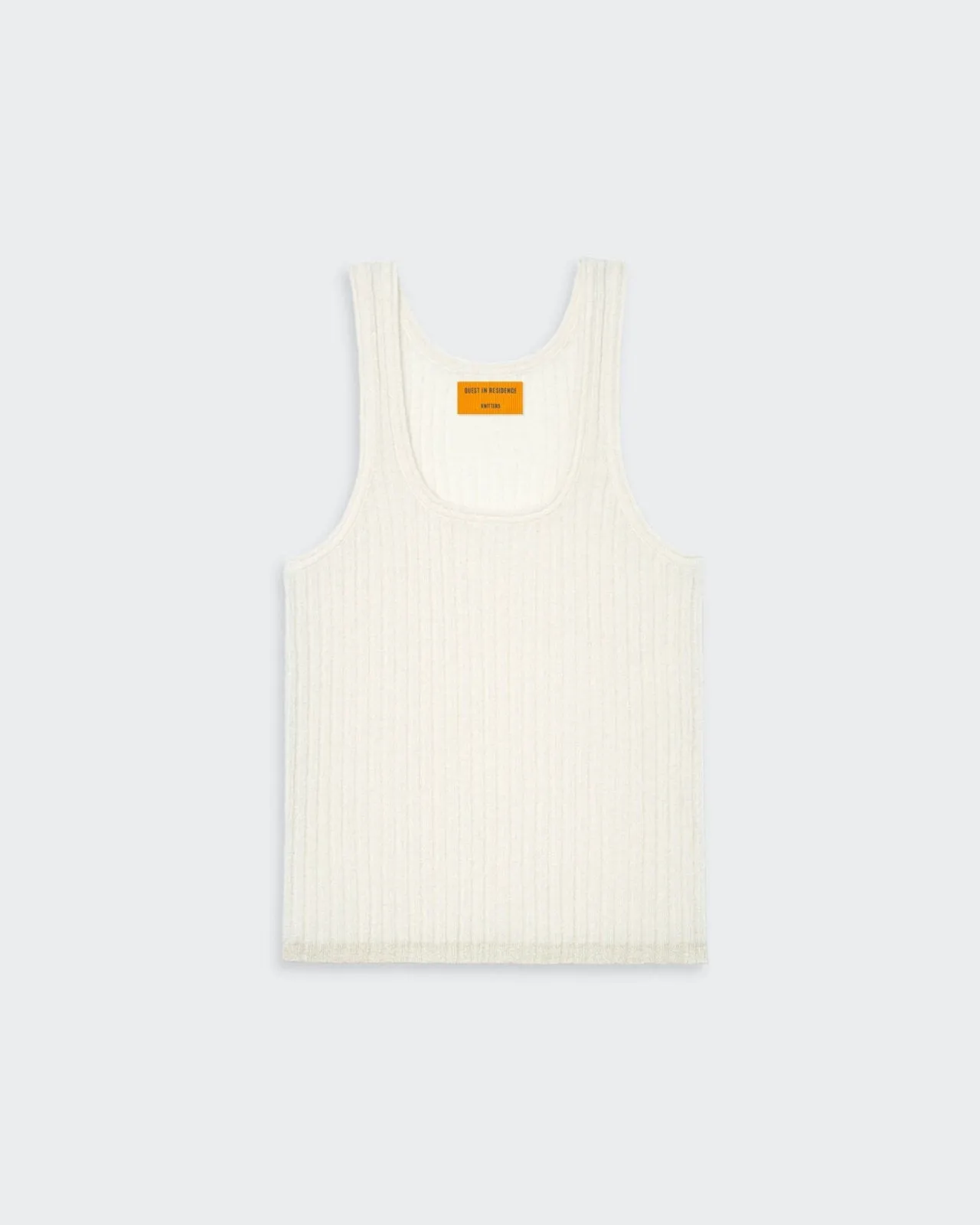 Rib Tank - Cream sold by Guest In Residence