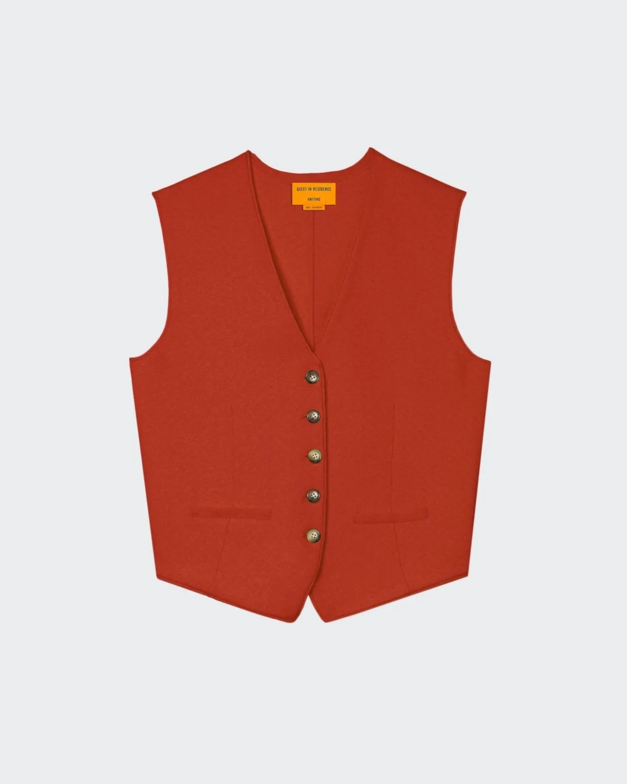 Tailored Vest - Chai sold by Guest In Residence