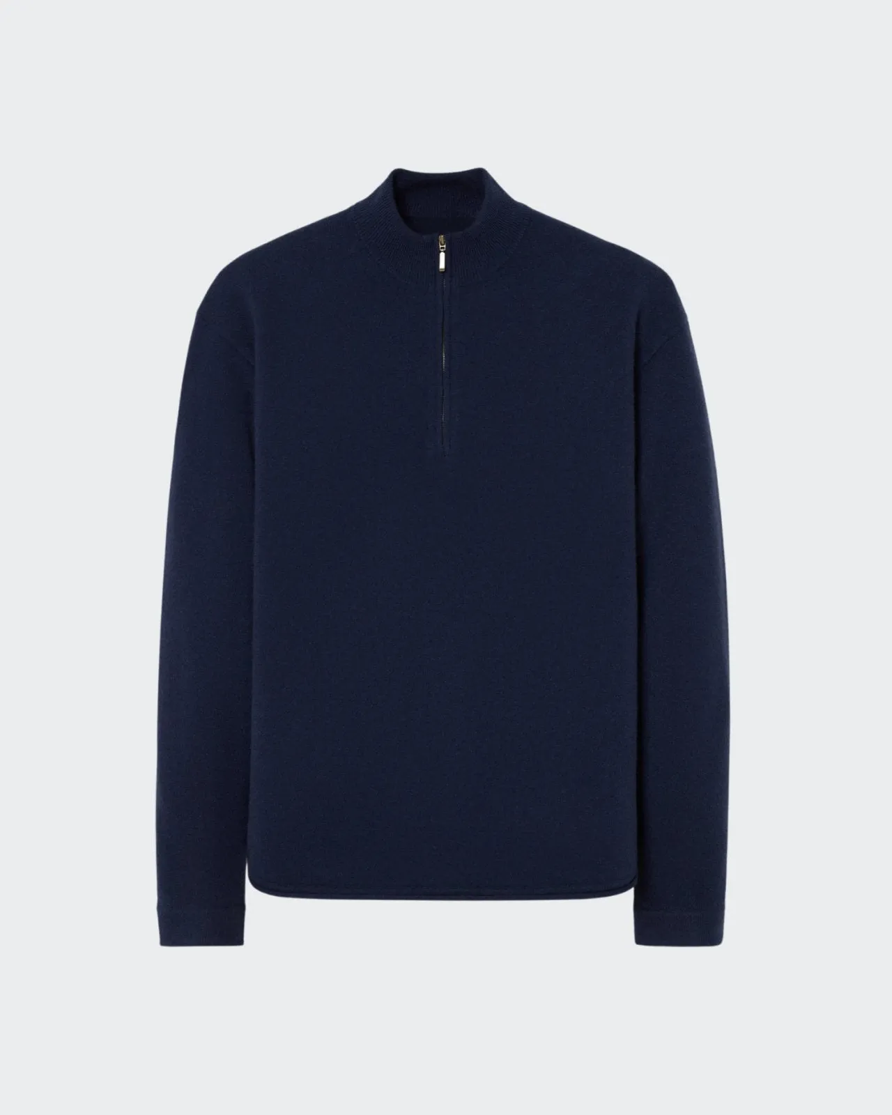 Quarter Zip Pullover - Navy sold by Guest In Residence