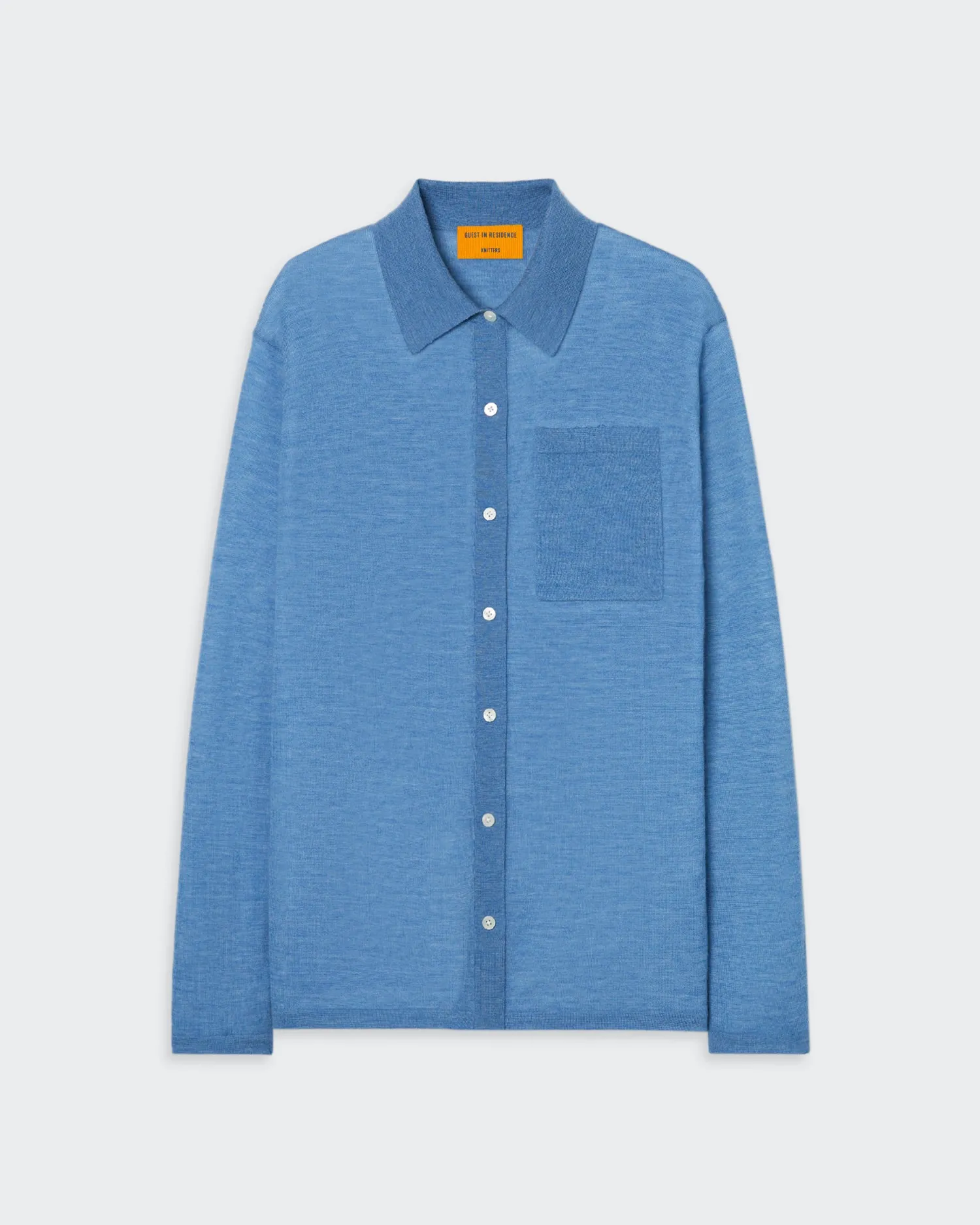 Showtime Shirt - Denim Blue sold by Guest In Residence