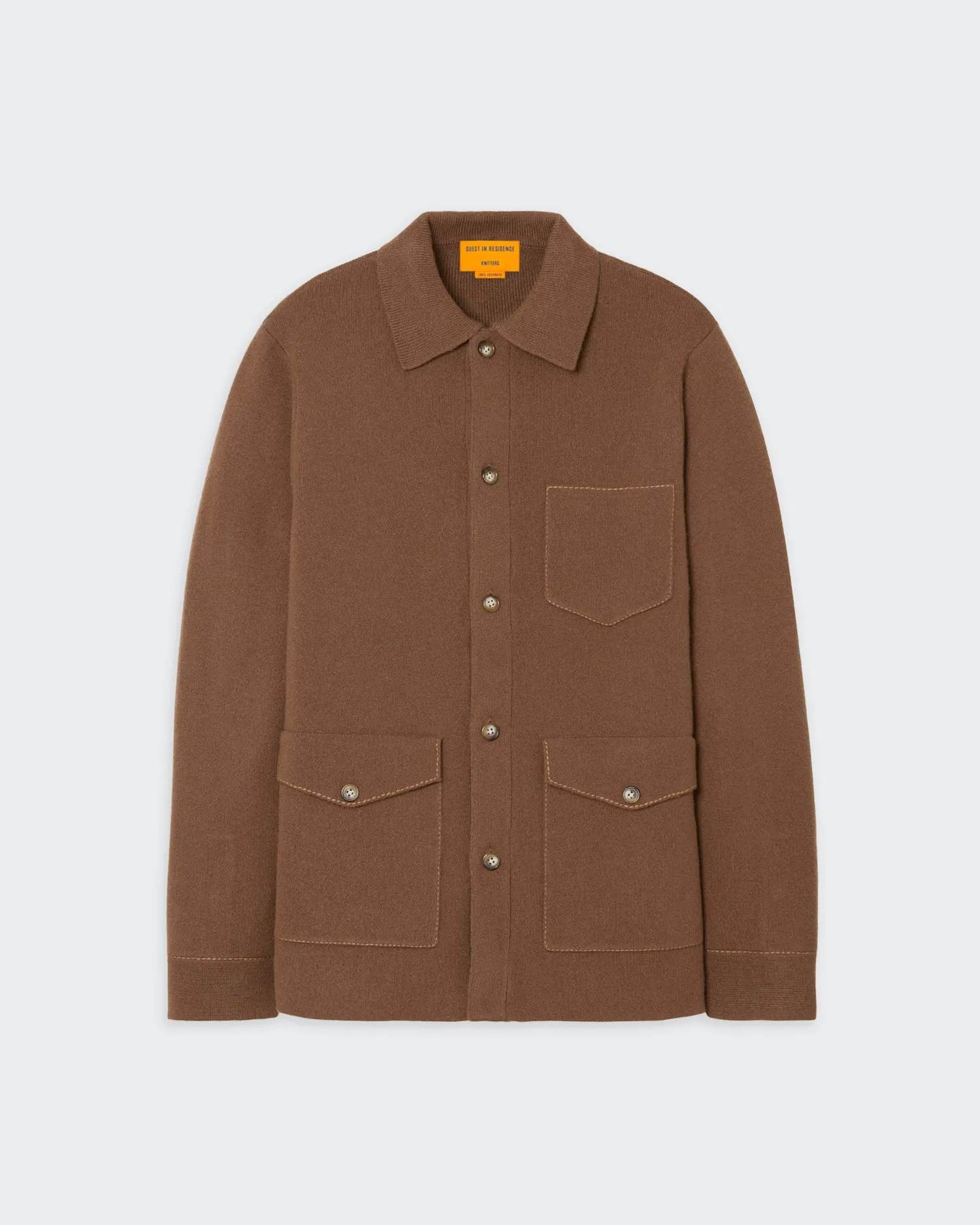 Industry Jacket - Walnut sold by Guest In Residence