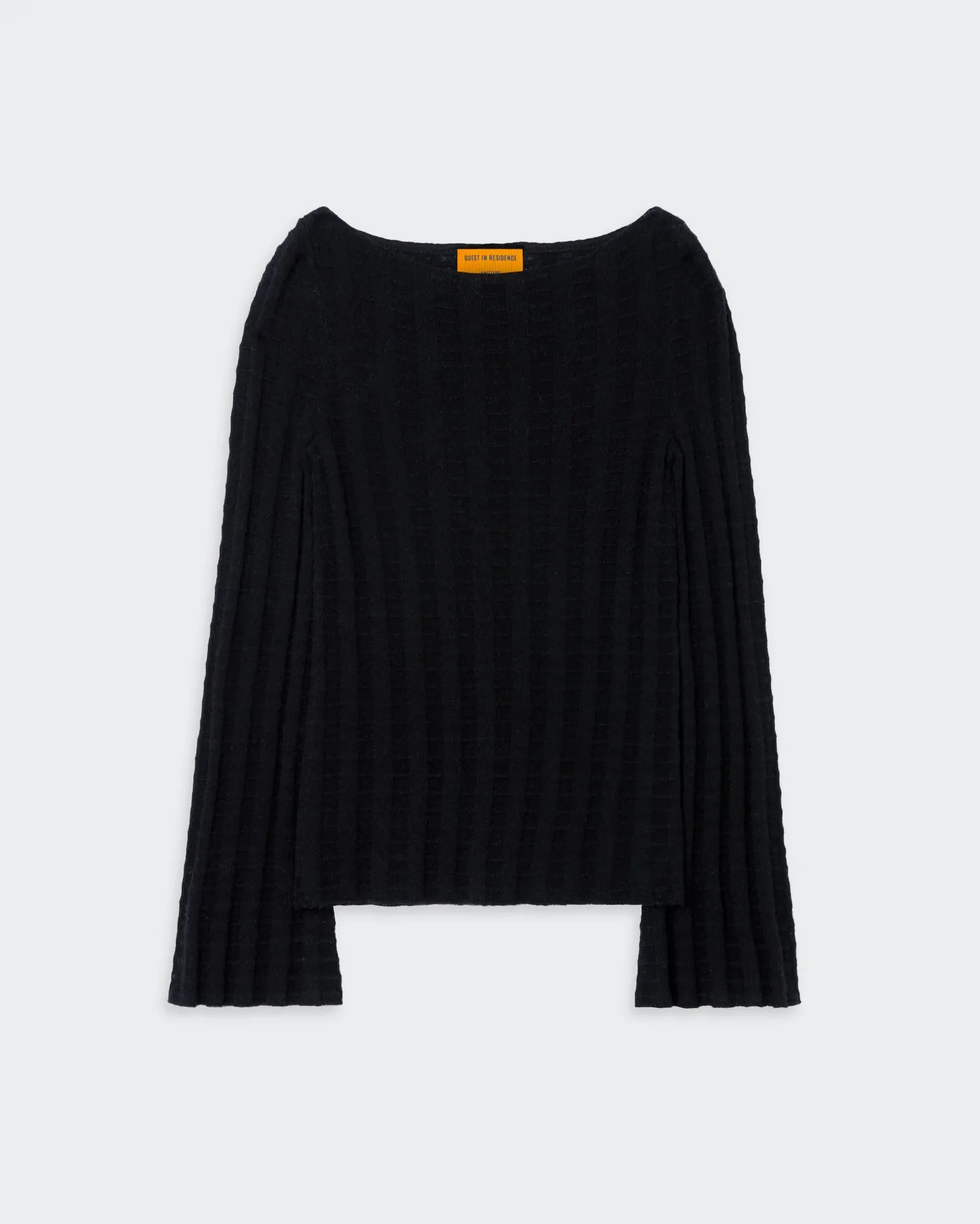 Longsleeve Flare Top - Black sold by Guest In Residence