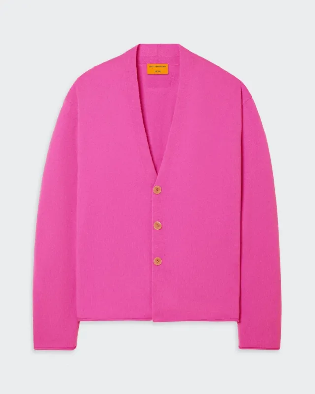 Everywear Cardigan - Fuchsia sold by Guest In Residence