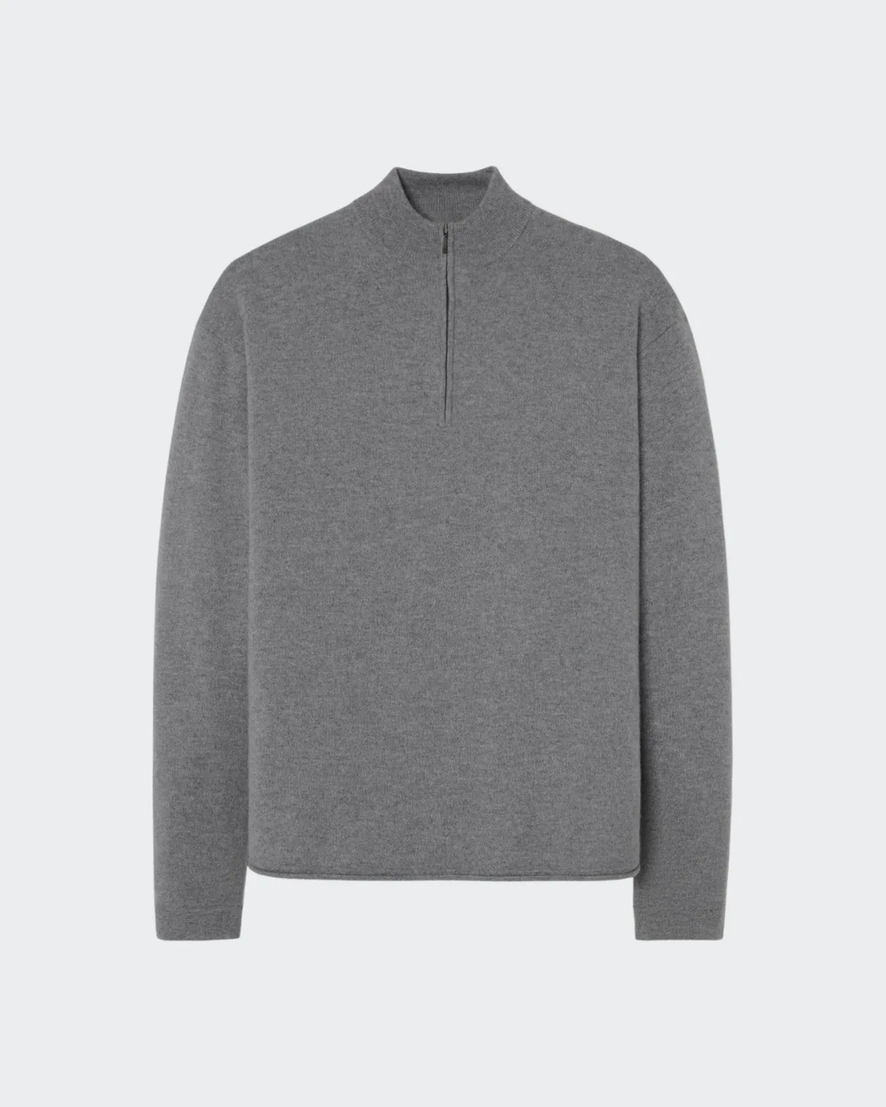 Quarter Zip Pullover - Steel sold by Guest In Residence