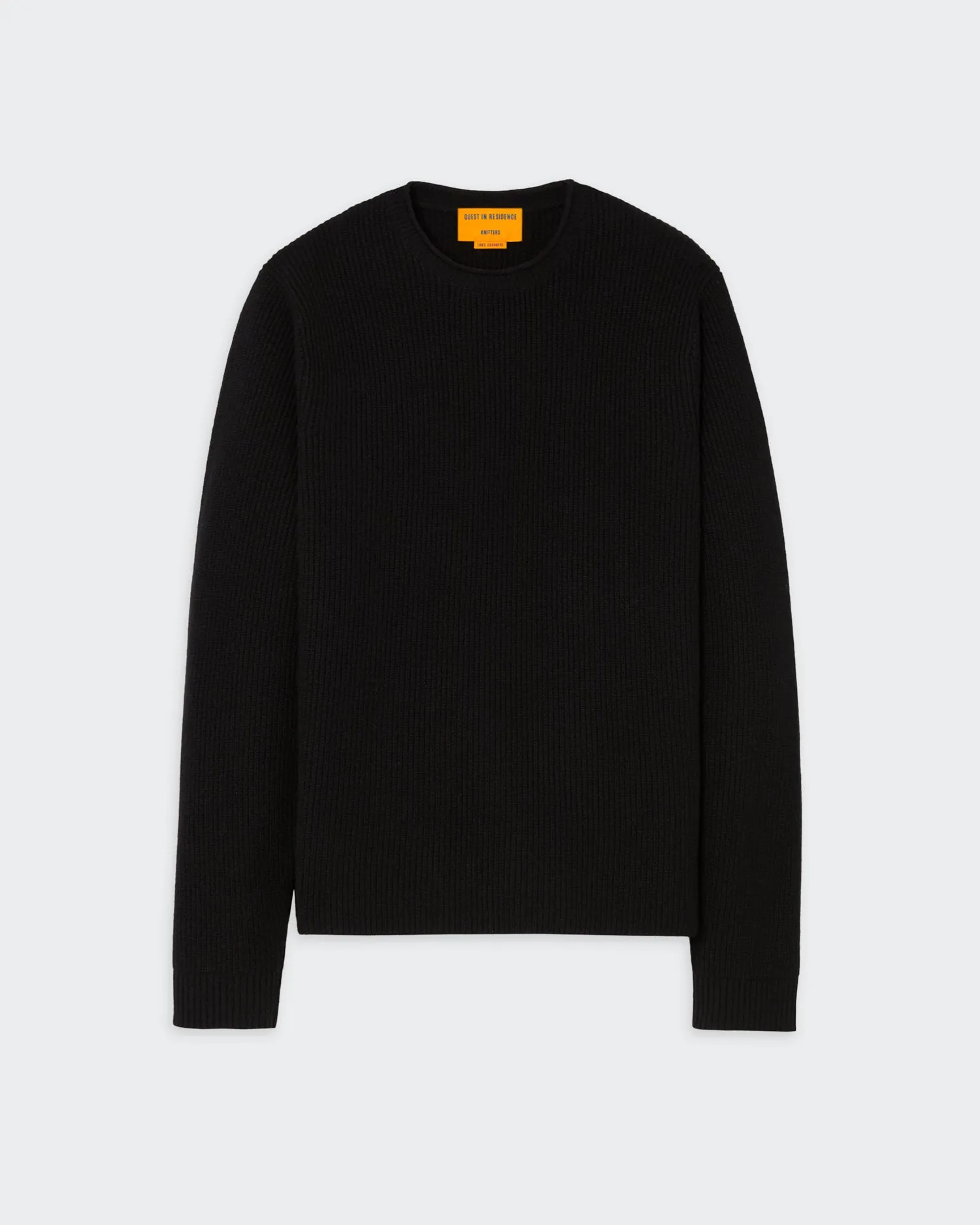 True Rib Crew - Black sold by Guest In Residence