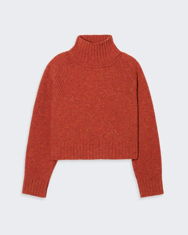 Cropped Turtleneck - Chai sold by Guest In Residence