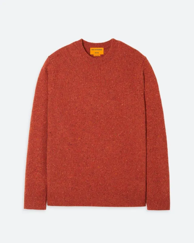 Allday Crew In Recycled Cashmere - Chai sold by Guest In Residence