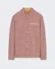 Tweed Work Shirt - Dune Combo sold by Guest In Residence