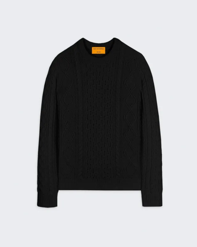 Allday Cable Crew - Black sold by Guest In Residence