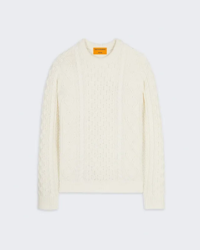 Allday Cable Crew - Cream sold by Guest In Residence