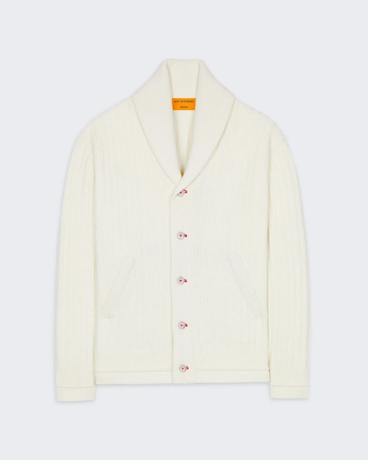 Varsity Cardigan - Cream sold by Guest In Residence