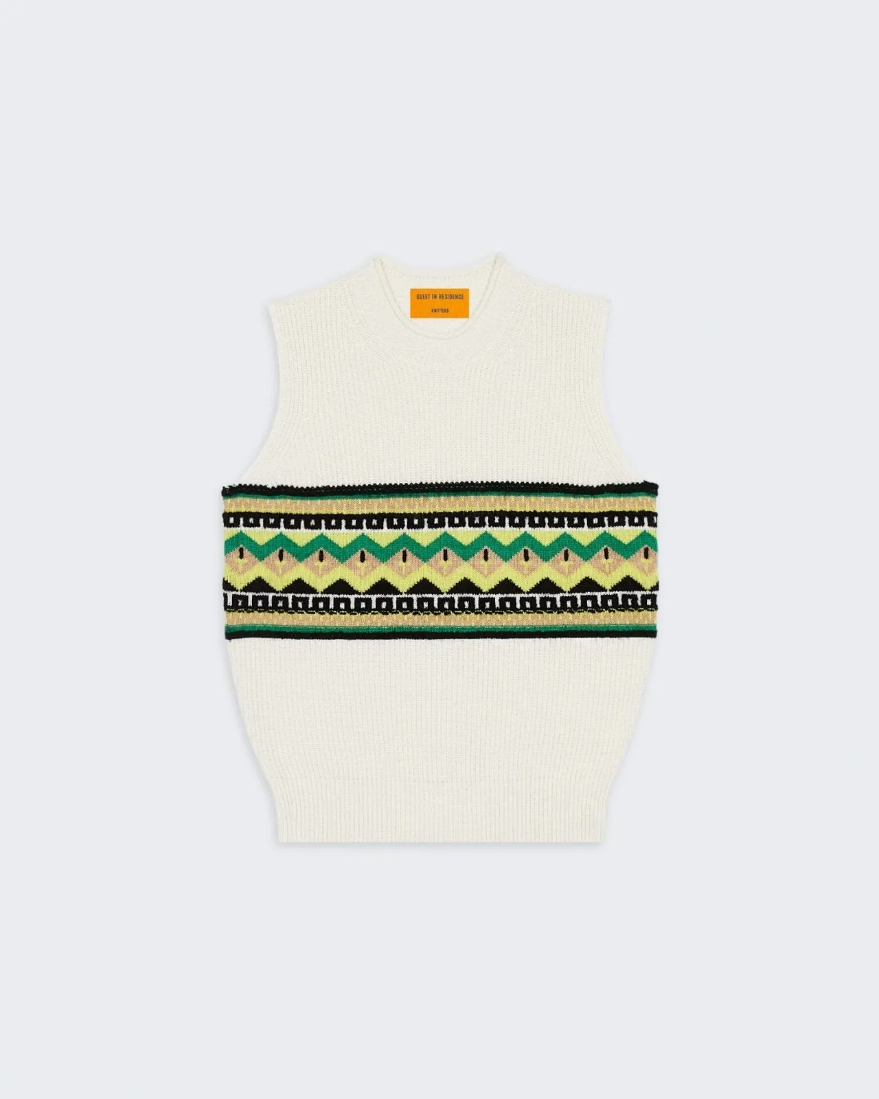 Chalet Vest - Cream Combo sold by Guest In Residence