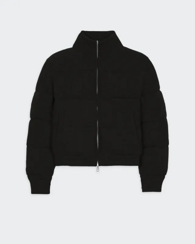 Quilted Puffer Jacket - Black sold by Guest In Residence
