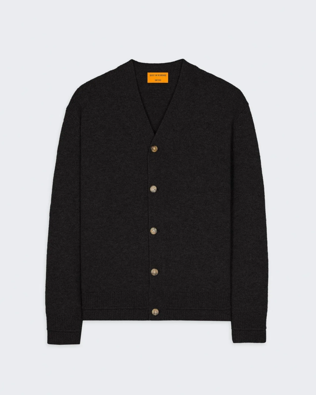 True Cardigan In Cashmere - Black sold by Guest In Residence