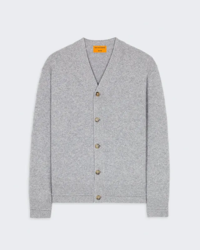 True Cardigan In Cashmere - Heather Grey sold by Guest In Residence