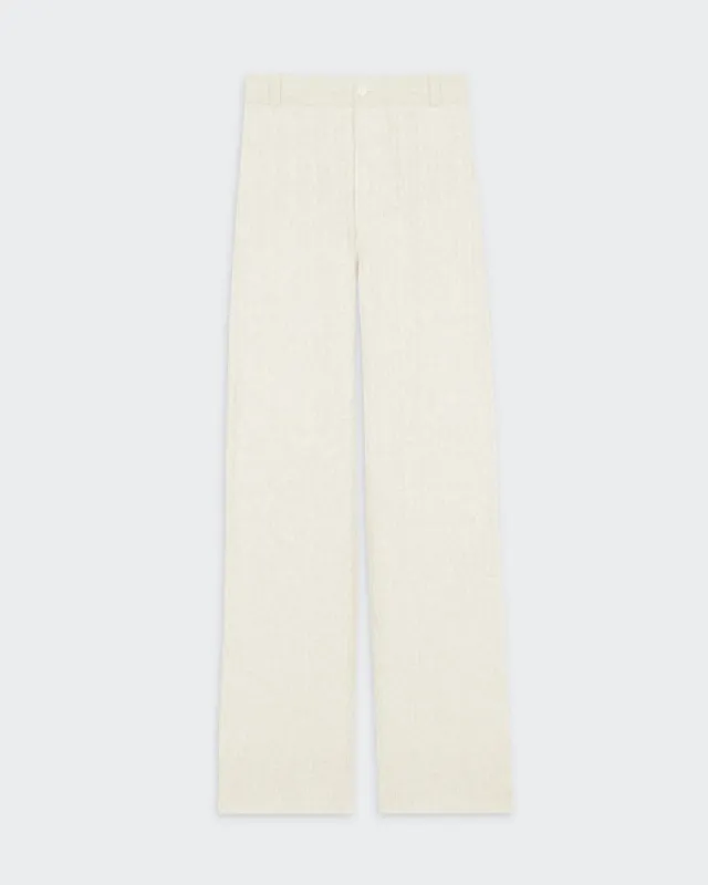 Cable Trouser - Cream sold by Guest In Residence
