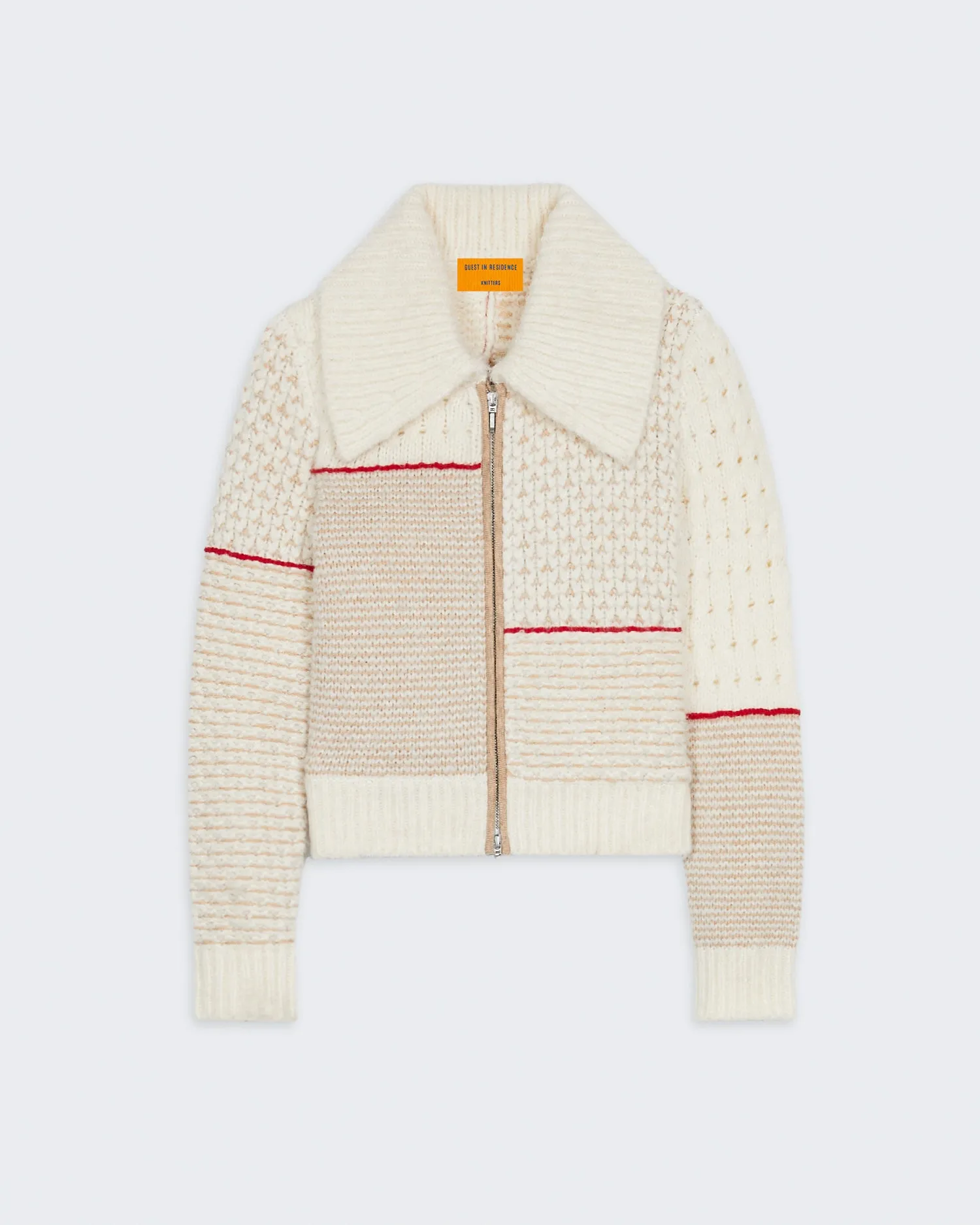 Cloud Frankie Jacket - Cream/Dune Combo sold by Guest In Residence