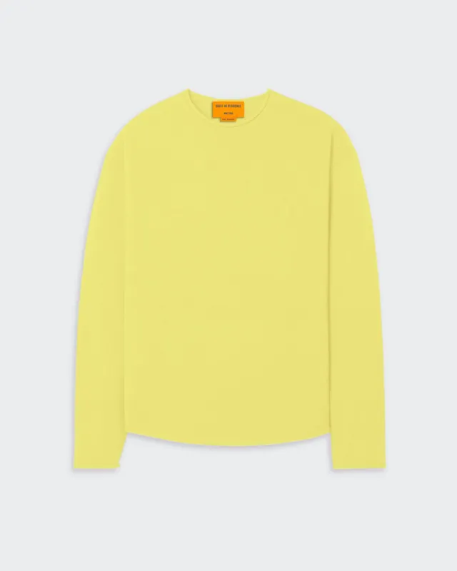 Oversized Crew - Lemon sold by Guest In Residence