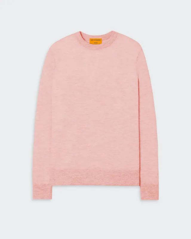 Airy True Crew  - Powder Pink sold by Guest In Residence