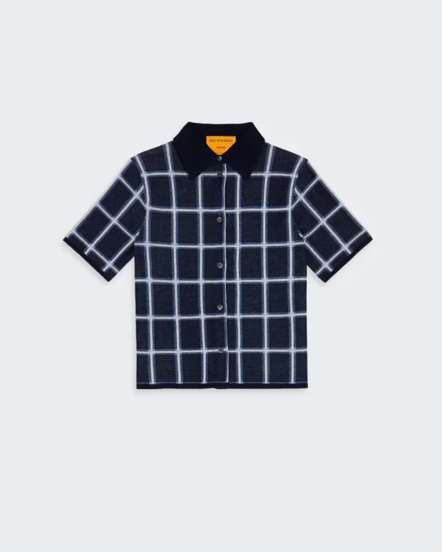 Picnic Plaid Shirt - Midnight Combo sold by Guest In Residence