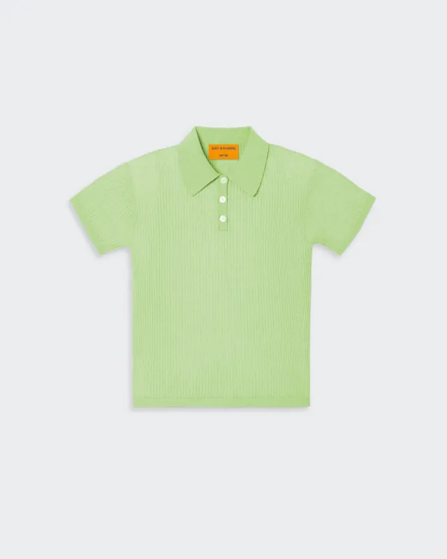 Shrunken Polo in Cashmere - Mint sold by Guest In Residence