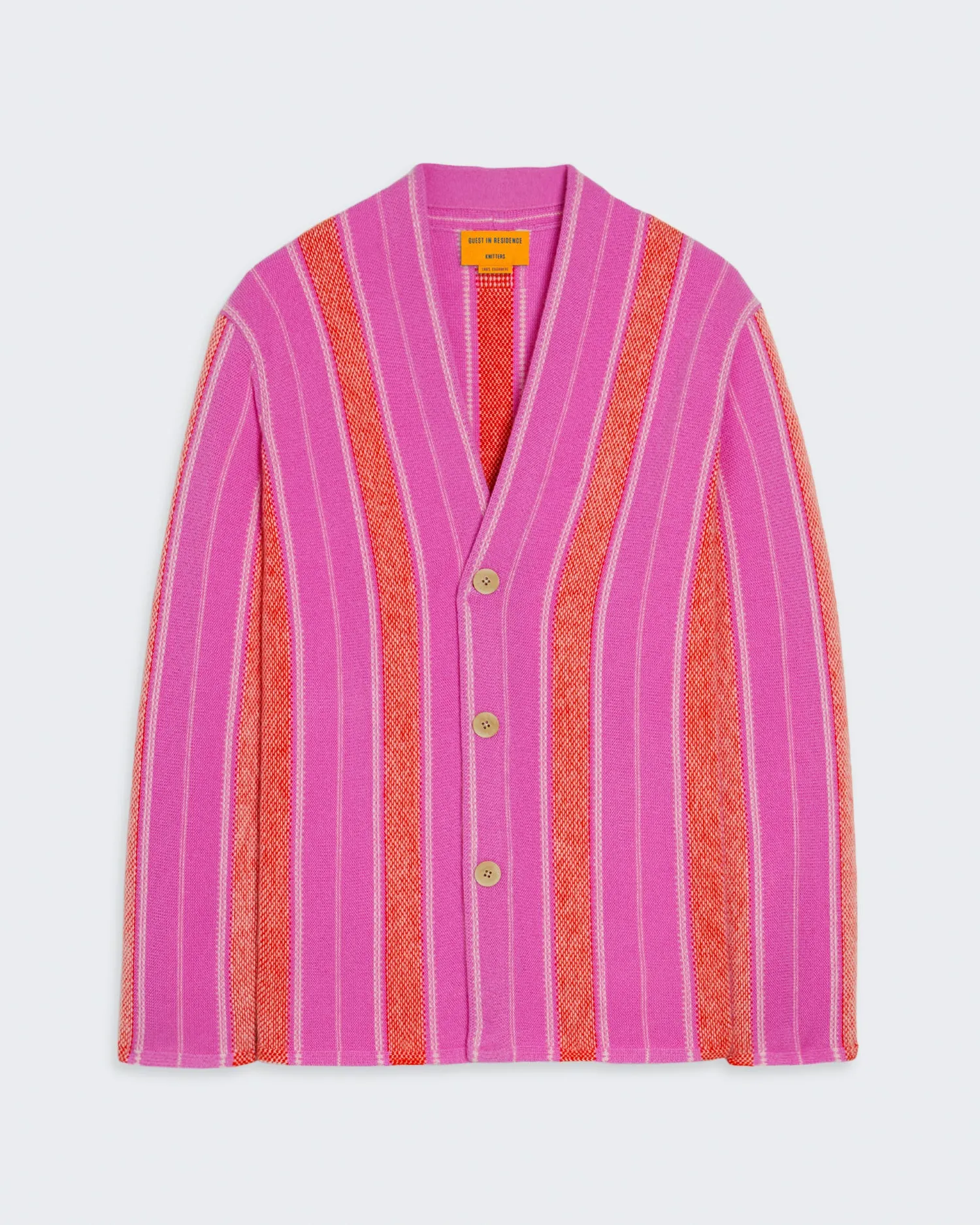 Baja Everywear Cardigan - Fuchsia Combo sold by Guest In Residence
