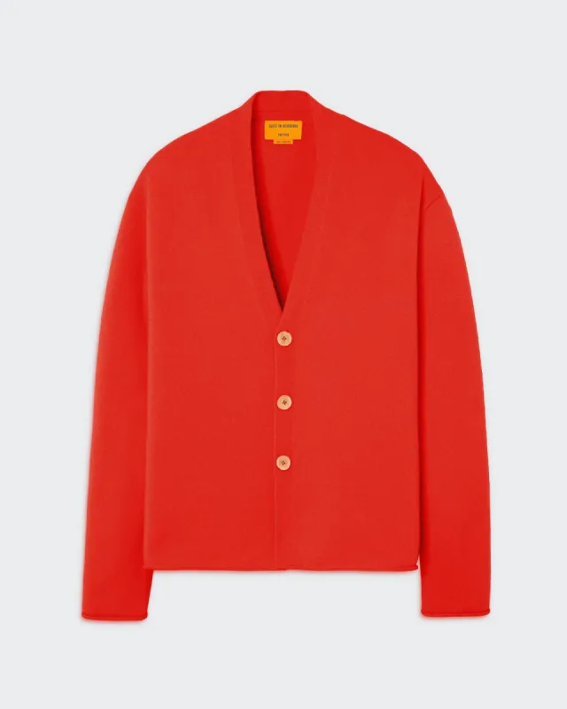 Everywear Cardigan - Cherry sold by Guest In Residence