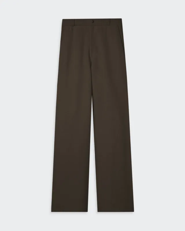 Tailored Trouser - Chestnut sold by Guest In Residence