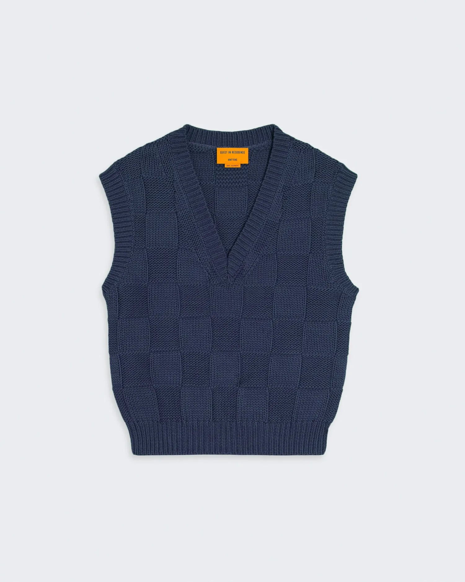 Checker Vest - Midnight sold by Guest In Residence