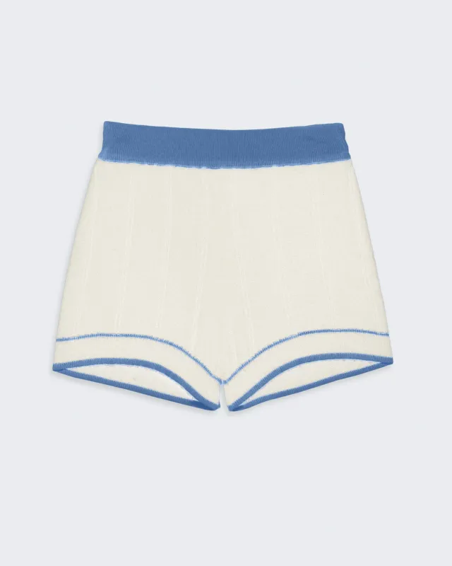 Racer Short - Cream sold by Guest In Residence