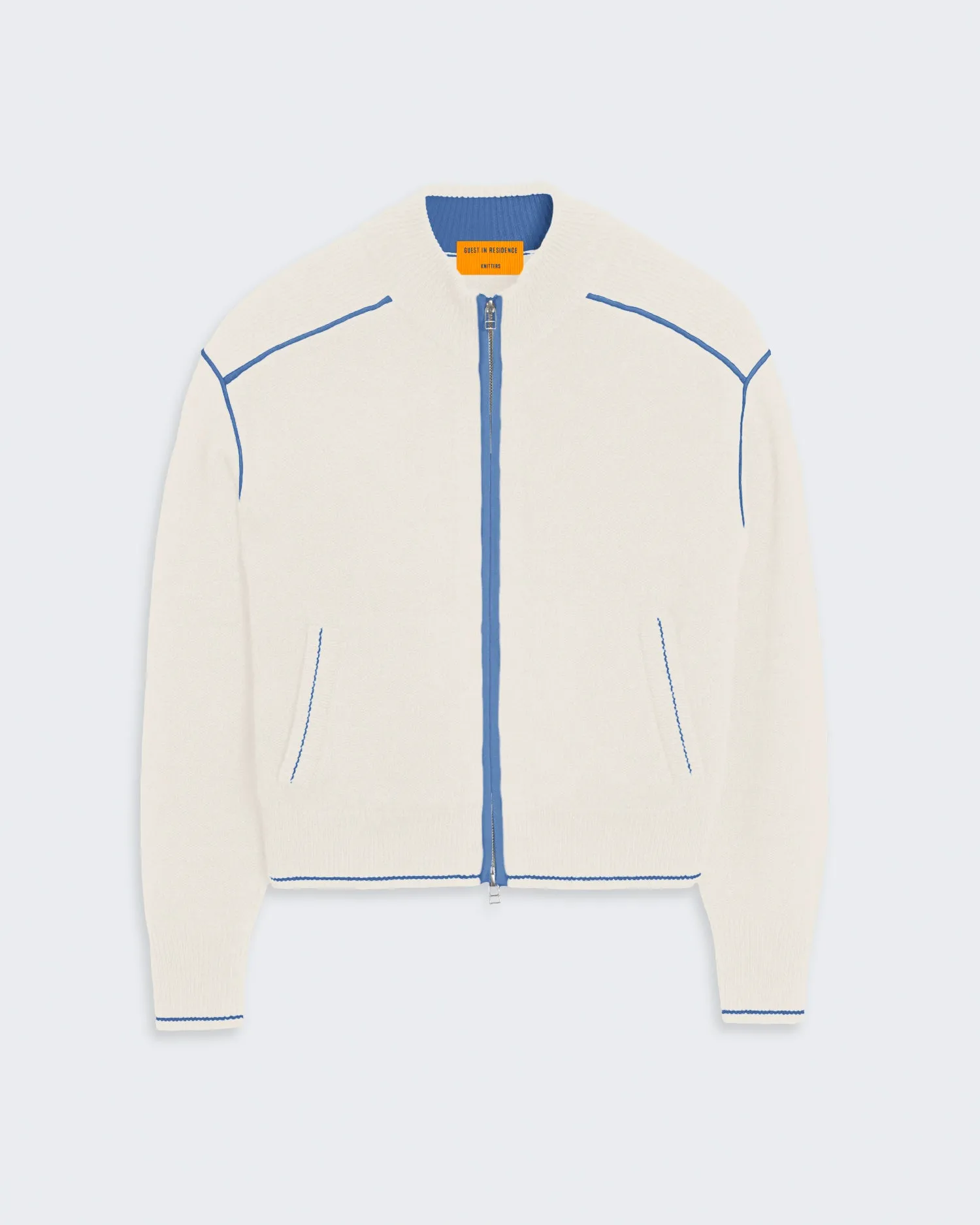 Track Jacket - Cream sold by Guest In Residence
