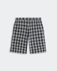 Gingham Bermuda Short - Midnight Combo sold by Guest In Residence
