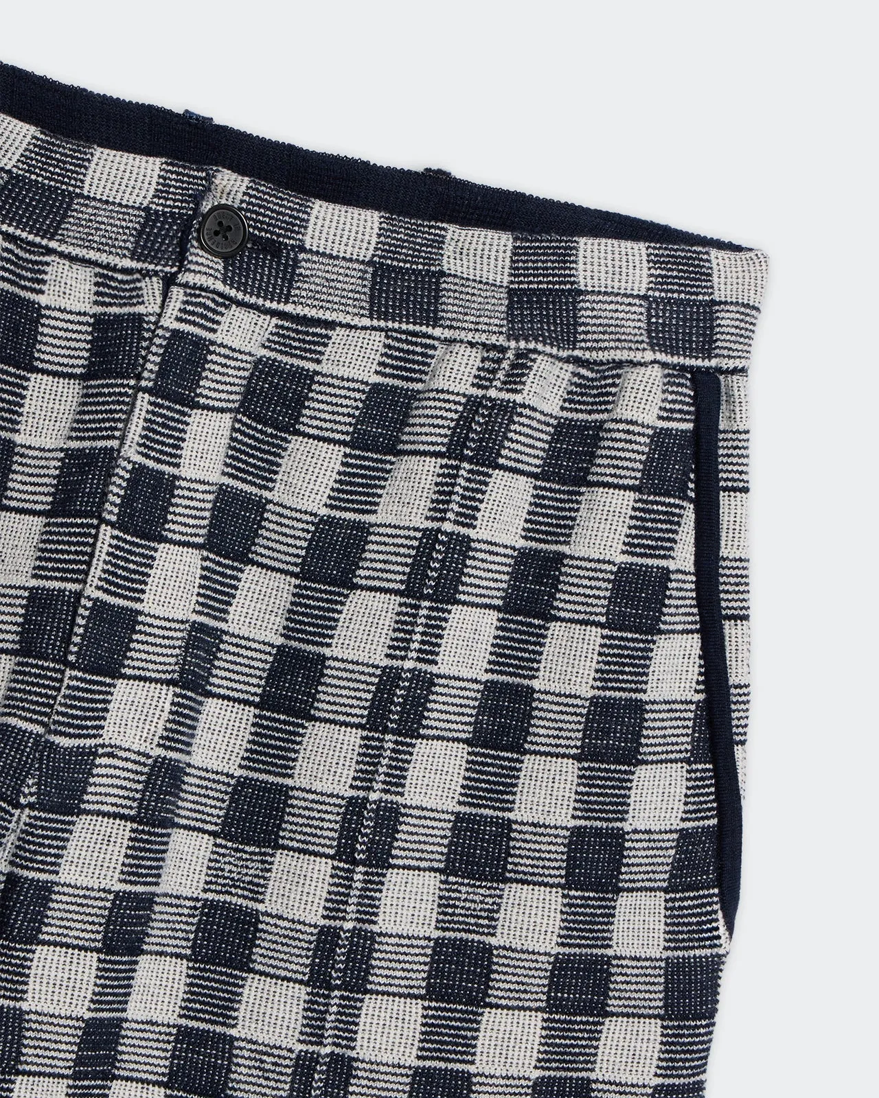 Gingham Bermuda Short - Midnight Combo sold by Guest In Residence product image thumbnail 2