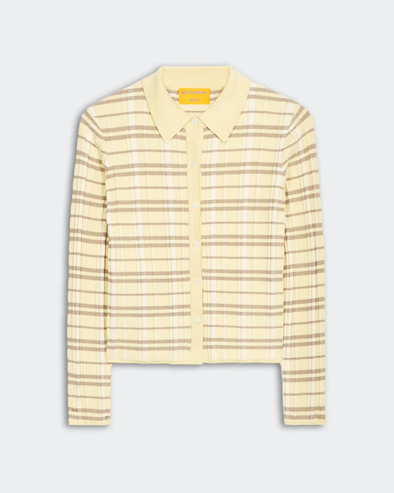 Plaid Elle Shirt - Butter Combo sold by Guest In Residence