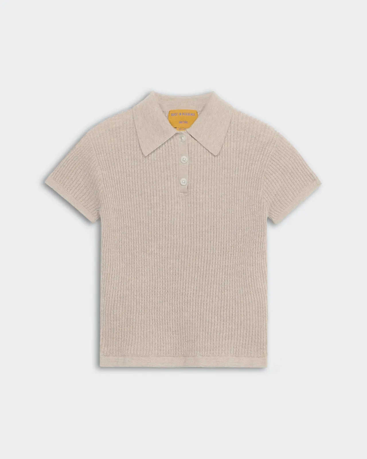 Shrunken Polo - Taupe sold by Guest In Residence