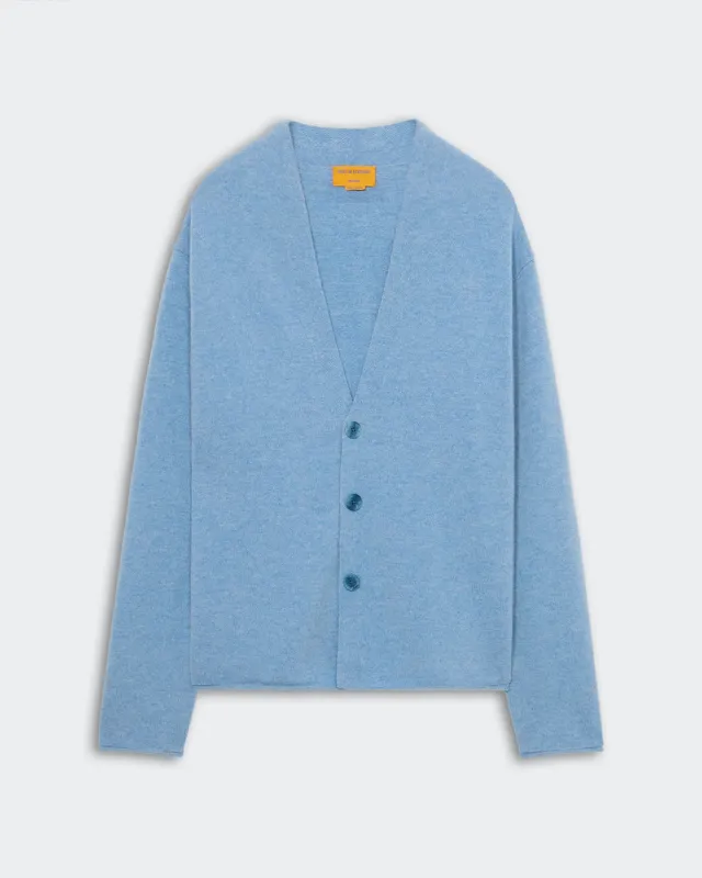 Everywear Cardigan - Heather Blue sold by Guest In Residence