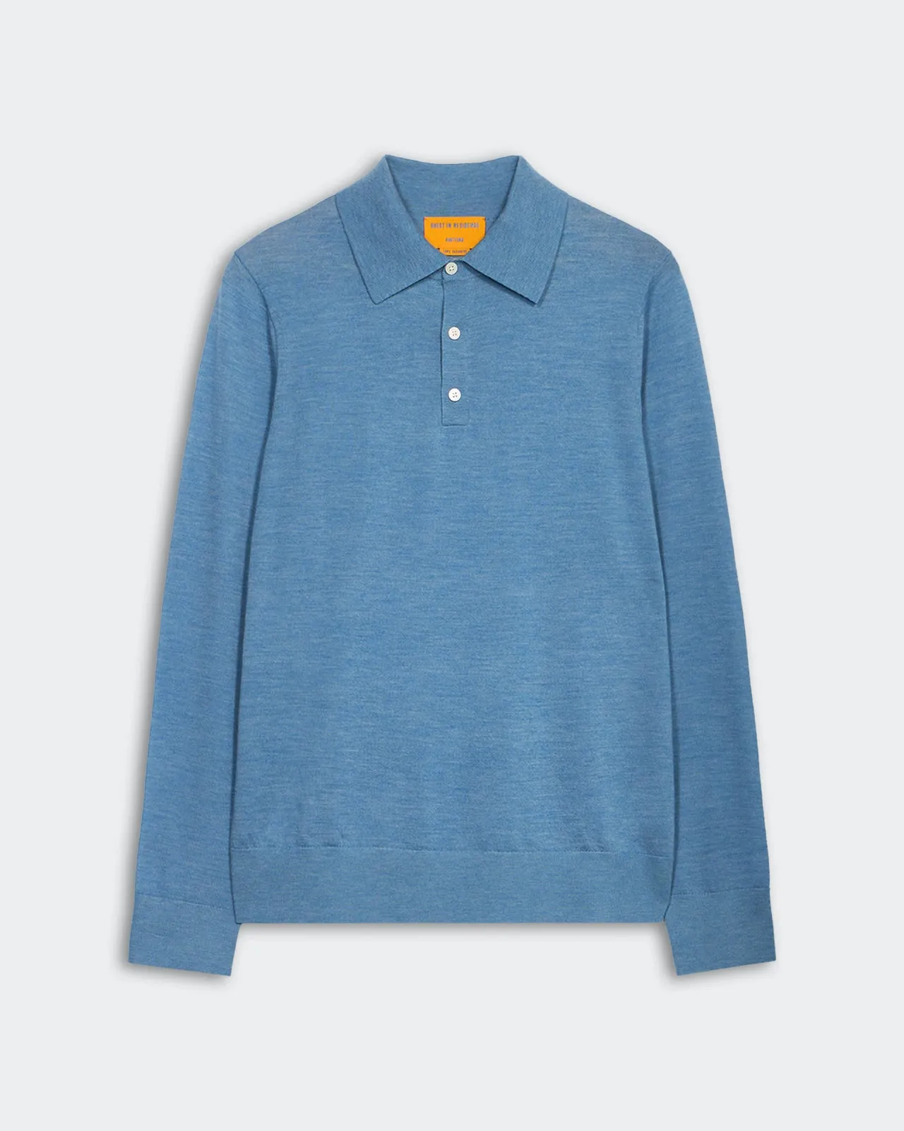 Airy Polo - Denim Blue sold by Guest In Residence