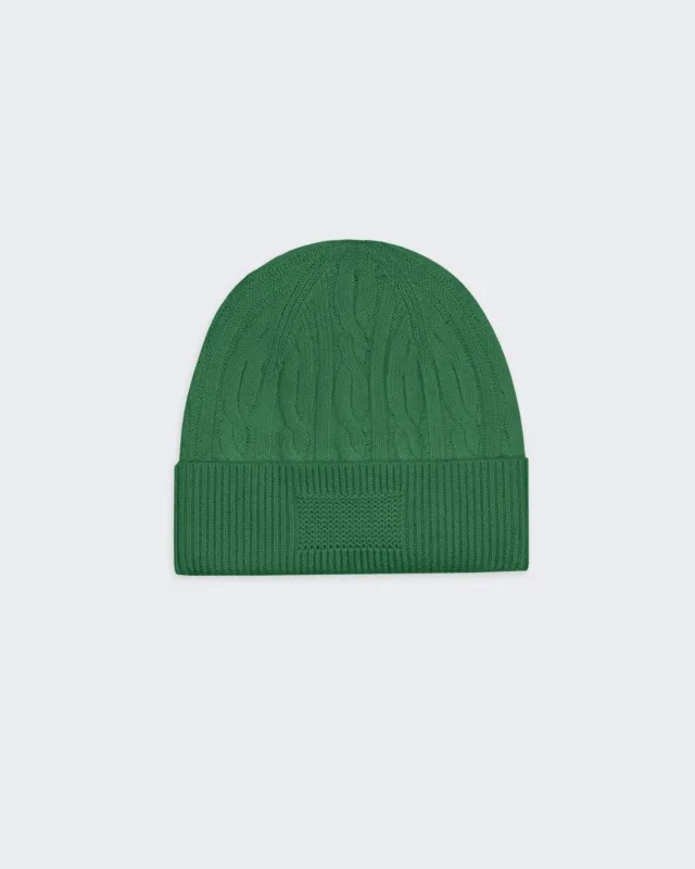 Cable Beanie - Rainforest sold by Guest In Residence