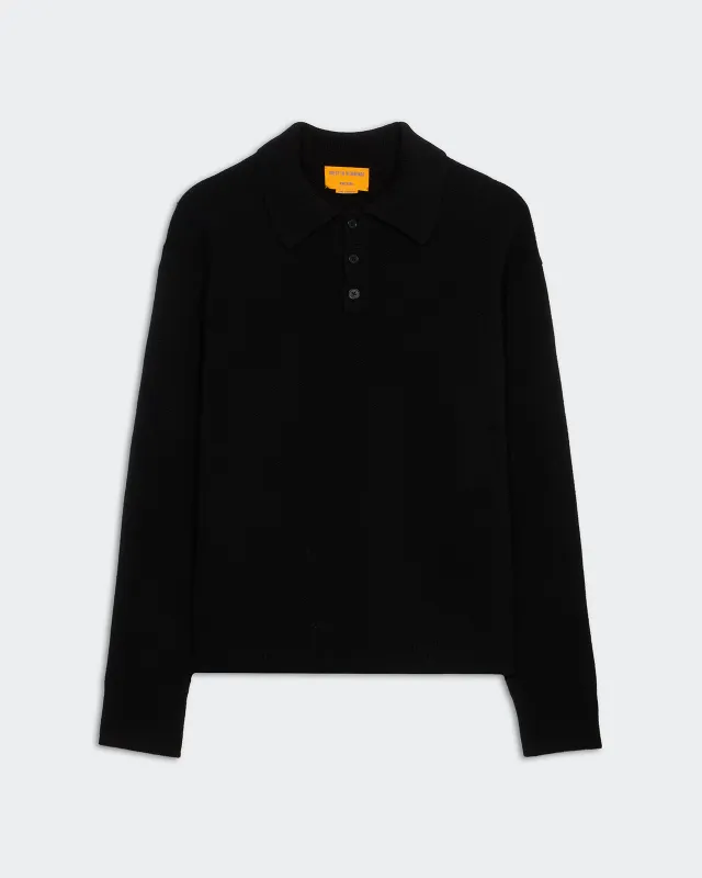 Allday Polo - Black sold by Guest In Residence