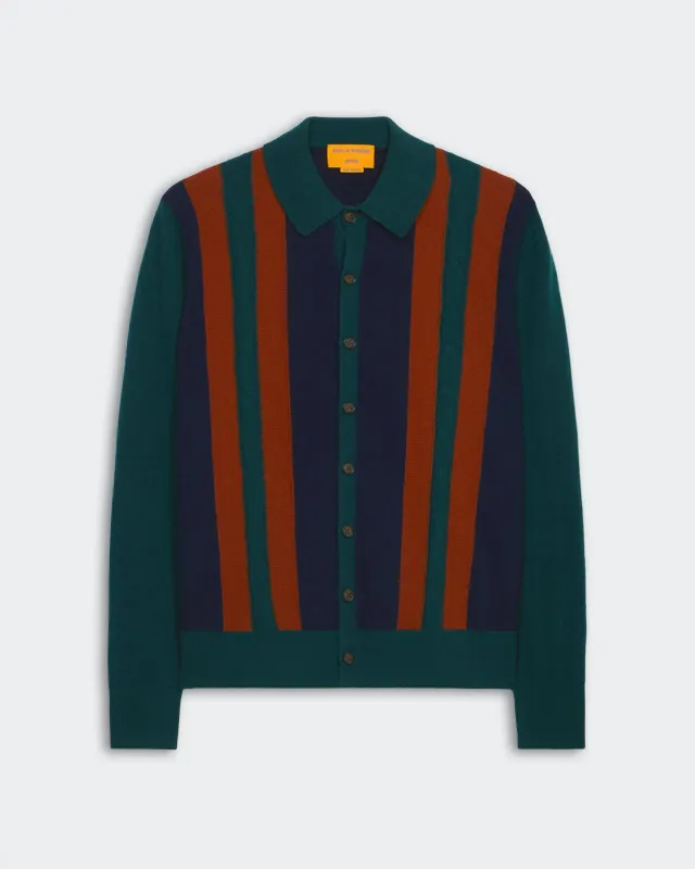 Cable Plaza Shirt - Holly Combo sold by Guest In Residence