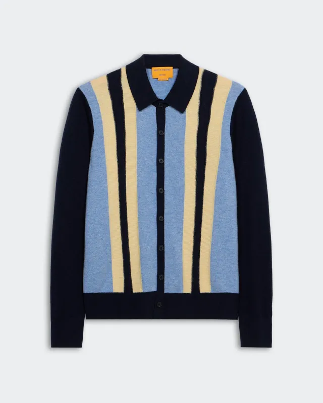 Cable Plaza Shirt - Midnight Combo sold by Guest In Residence