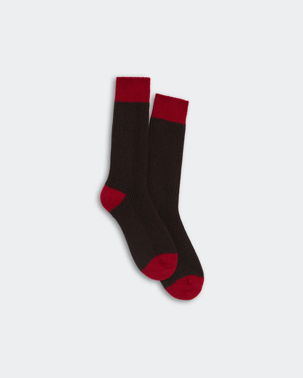 The Soft Socks - Burnt Cocoa/Ruby sold by Guest In Residence