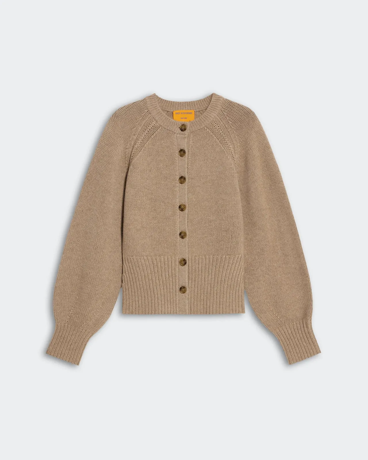 Sculpted Cardigan - Taupe sold by Guest In Residence