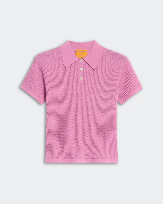 Shrunken Polo - Rose sold by Guest In Residence