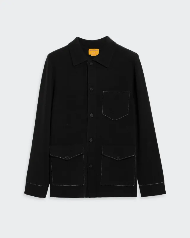 Industry Jacket - Black/Steel sold by Guest In Residence