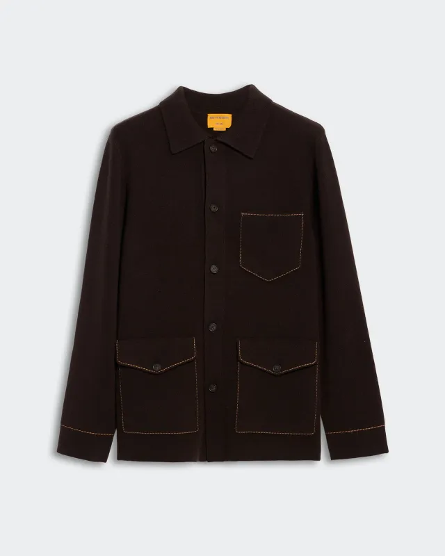 Industry Jacket - Burnt Cocoa/Almond sold by Guest In Residence