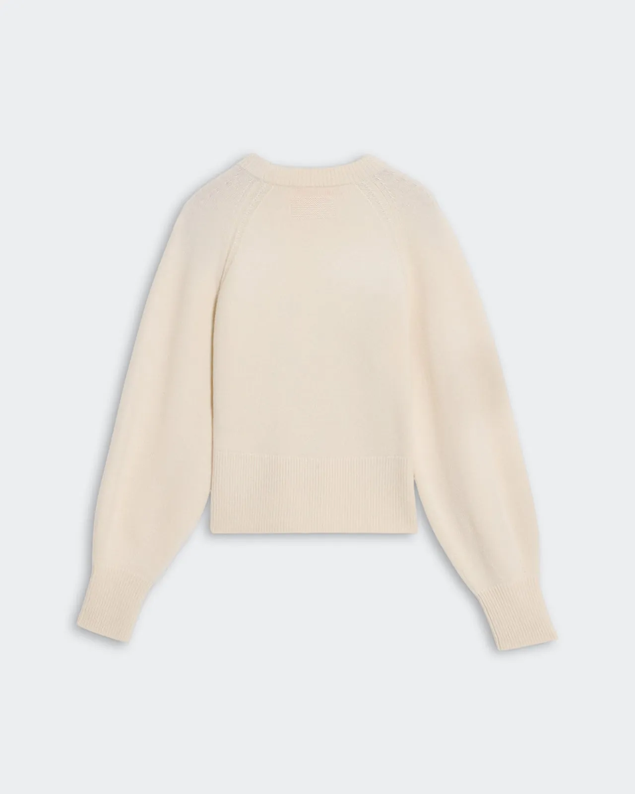 Sculpted Crew - Cream sold by Guest In Residence product image thumbnail 2