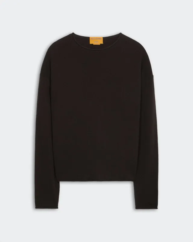 Oversized Crew - Burnt Cocoa sold by Guest In Residence