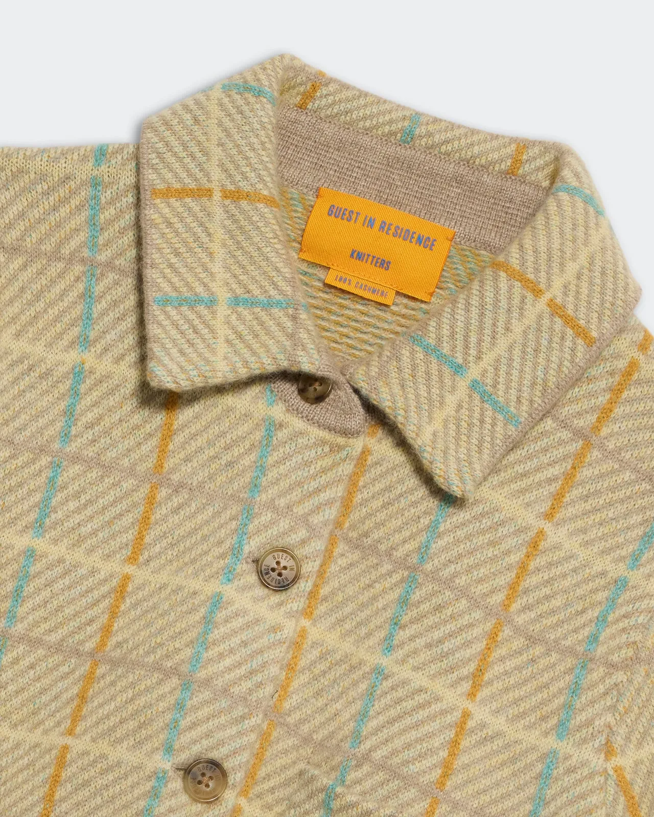 Dylan Plaid Shirt - Taupe Combo sold by Guest In Residence product image thumbnail 3