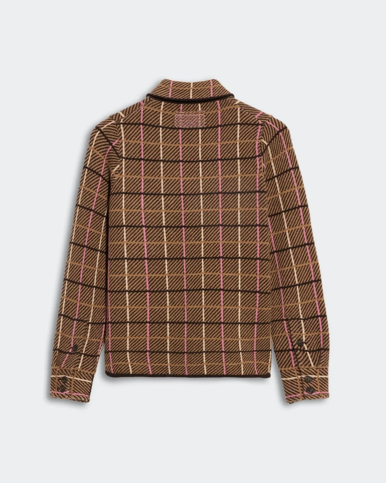 Dylan Plaid Shirt - Burnt Cocoa Combo sold by Guest In Residence product image thumbnail 2